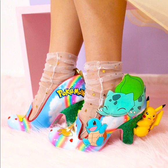 Irregular Choice Shoes - Irregular Choice X Pokémon Party character heels size 38 US 7.5-8 NIB